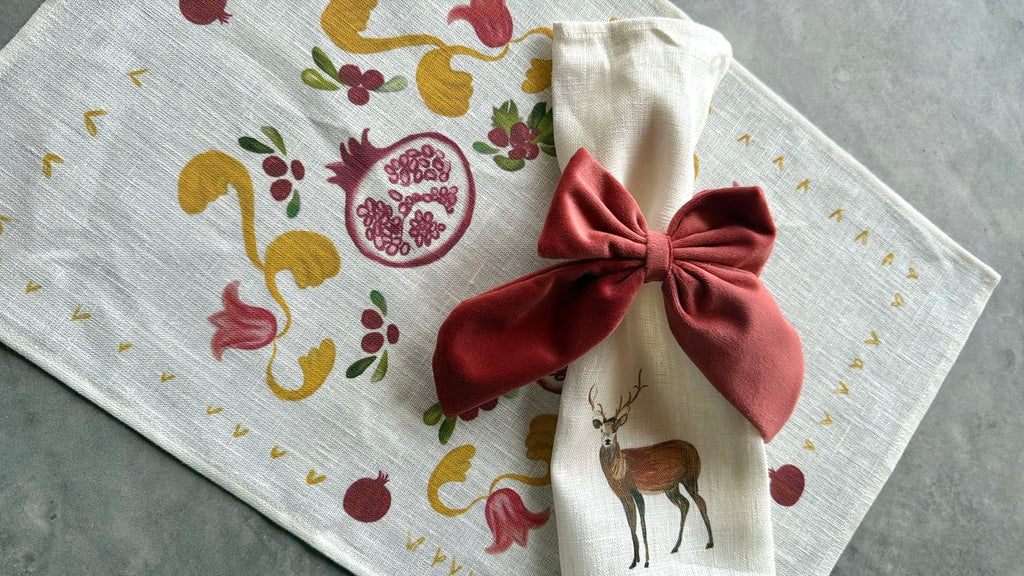 Christmas Pomegranate Forest Party