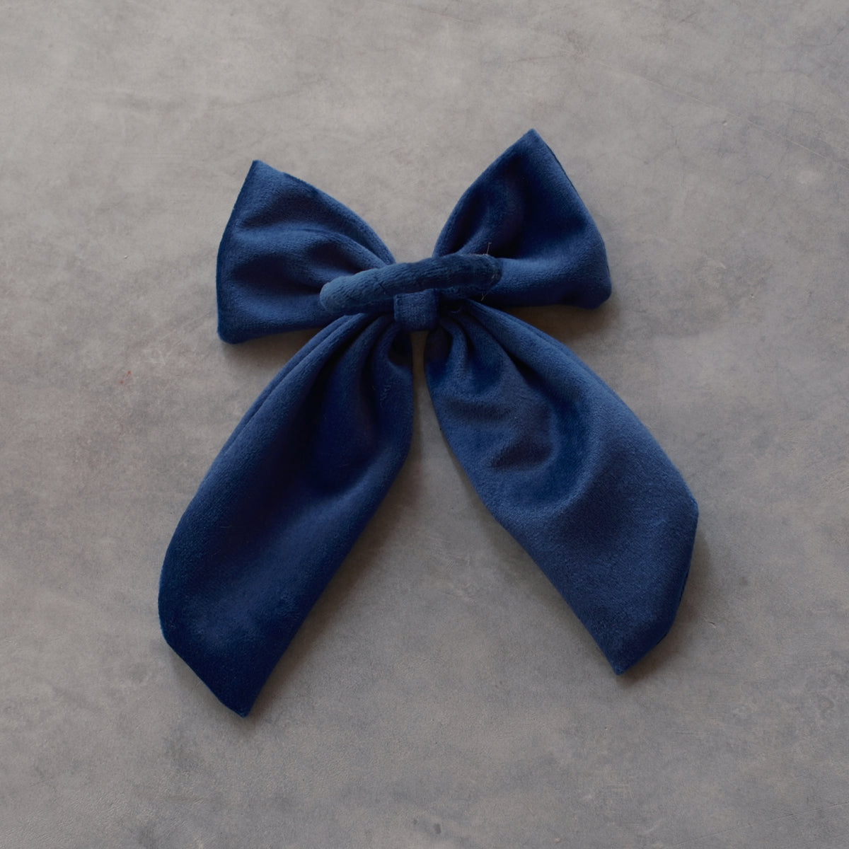 Set de 6 Moños Azul Marino