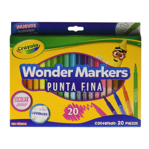 20 Wonder Markers Crayola